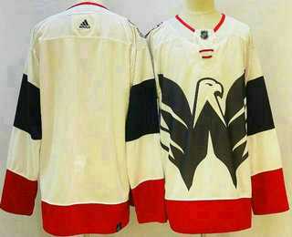 Men%27s Washington Capitals Blank White 2023 Stadium Series Stitched Jersey